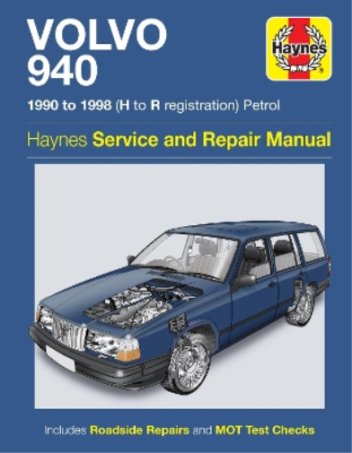 Volvo 940 Petrol (90 - 98) Haynes Repair Manual (Tascabile)