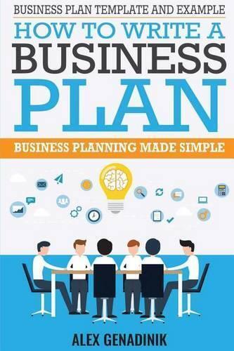 Alex Genadinik Business Plan Template And Example (Tascabile)