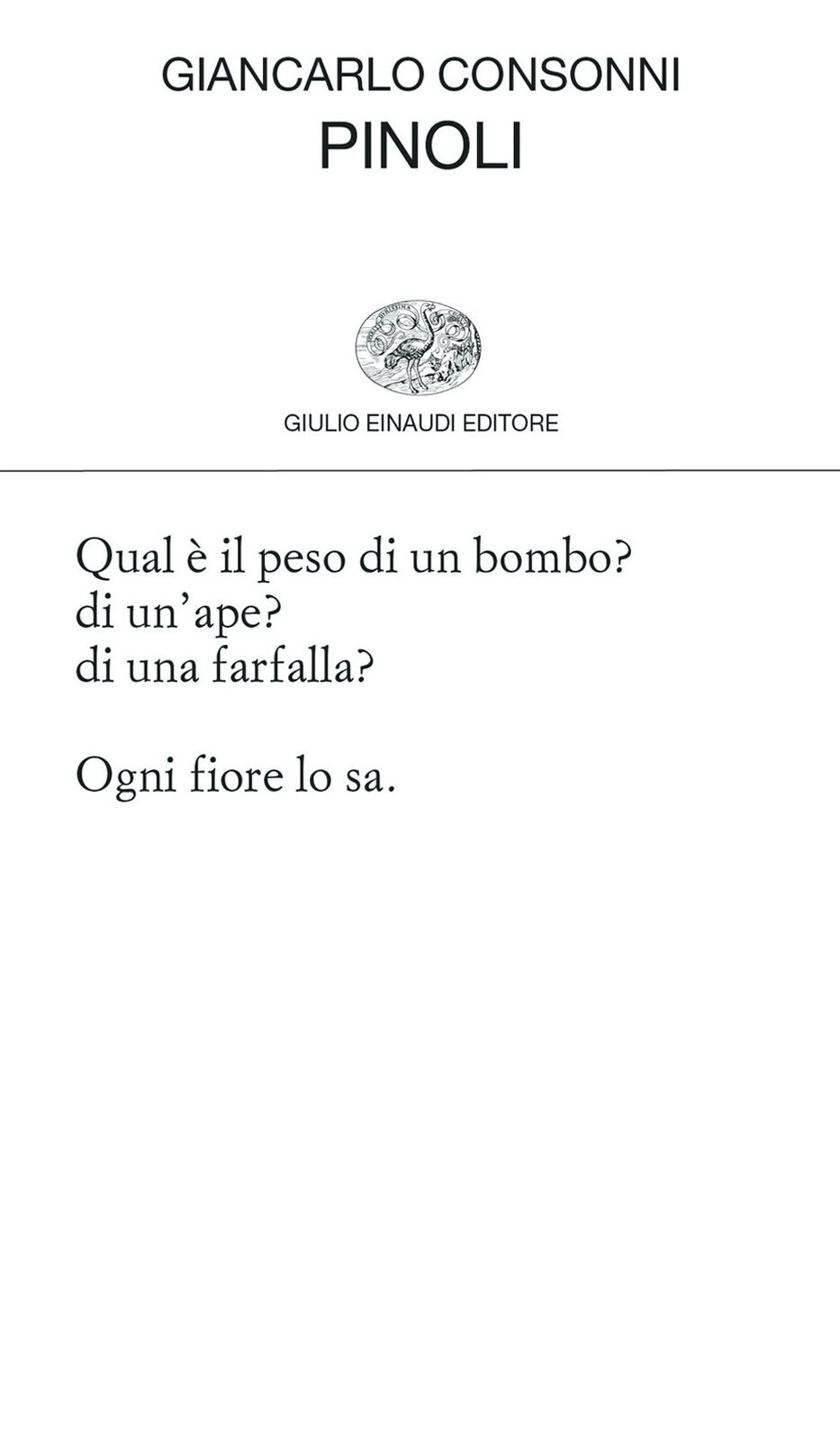 Pinoli - Consonni Giancarlo