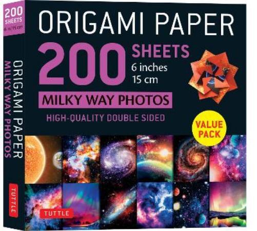 Tuttle Publishi Origami Paper 200 sheets Milky Way Photos 6 (Other printed item)