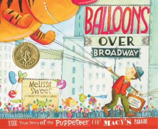 Melissa Sweet Balloons Over Broadway (Copertina rigida)