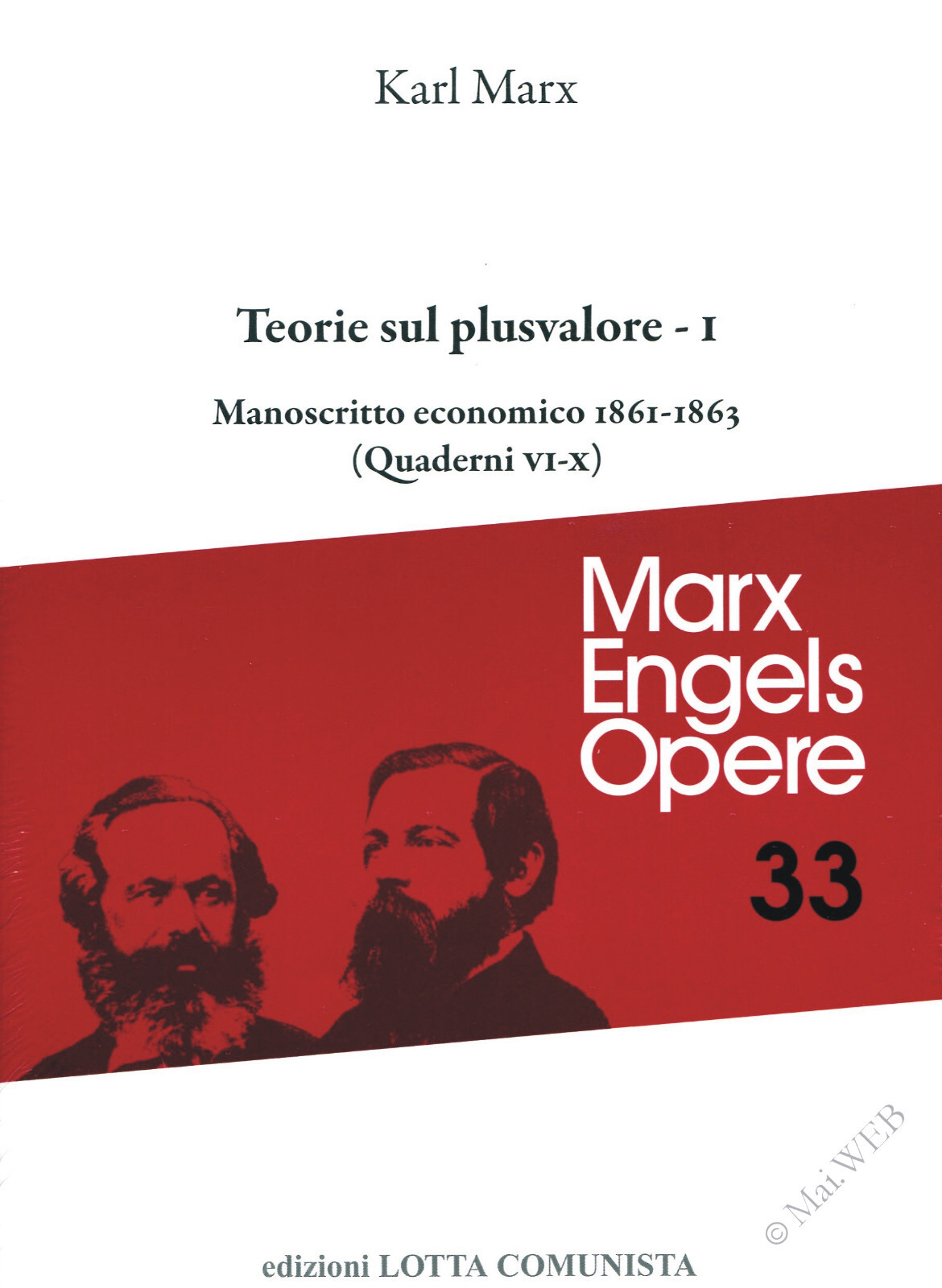 Marx Engels Opere complete Vol.33