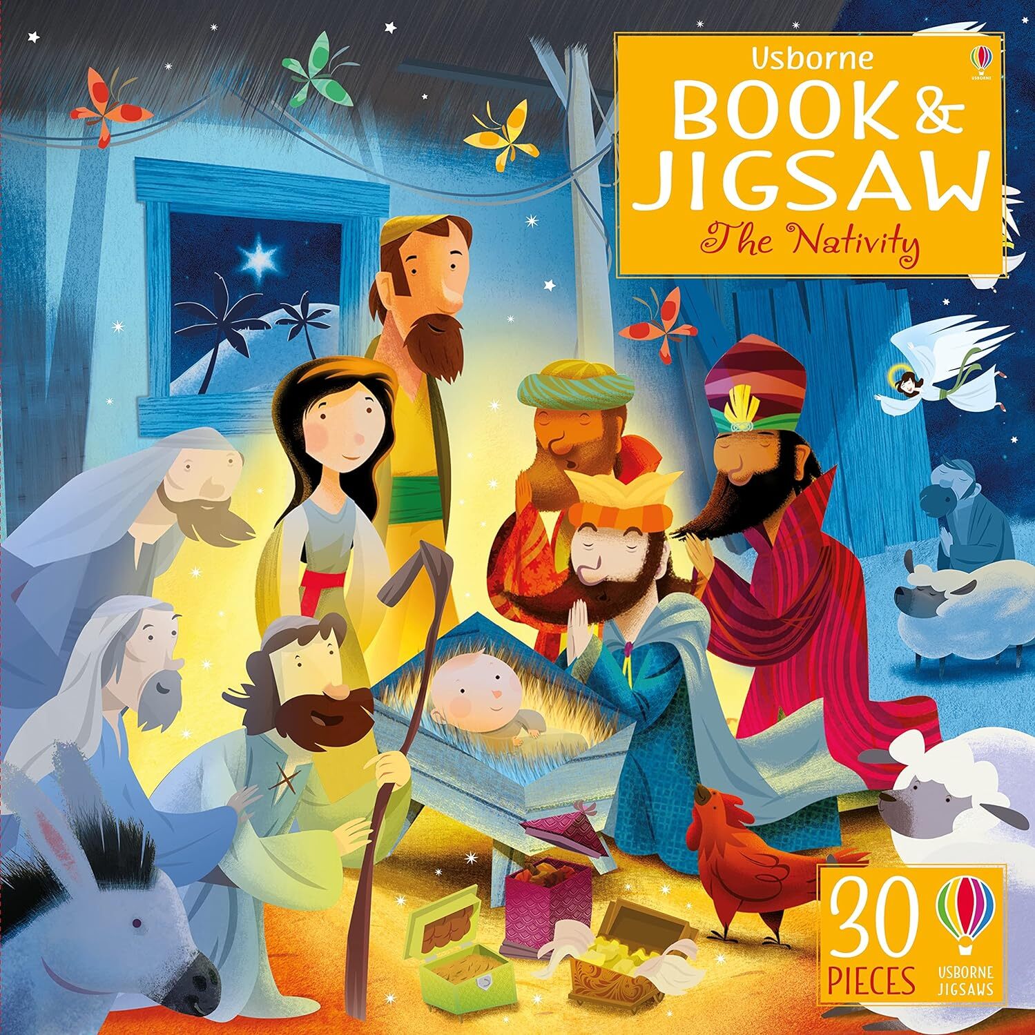 9781474960281 The Nativity Book and Jigsaw (Usborne Book and Jigsaw) - Sam Smith