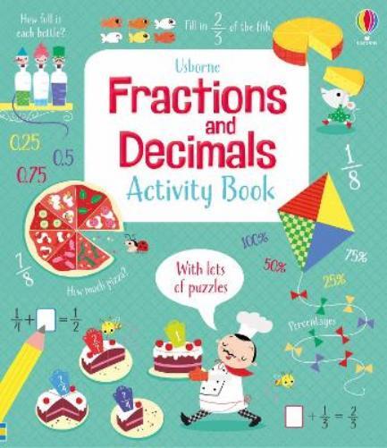 Rosie Hore Fractions and Decimals Activity Book (Tascabile) Maths Activity Books