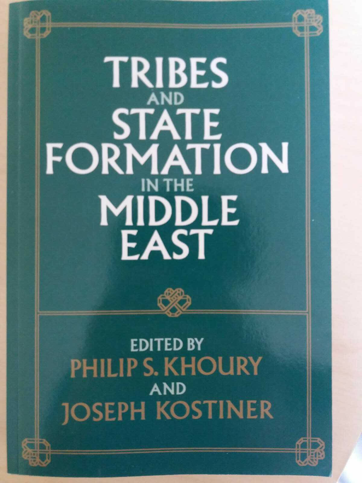 Tribes and State Formation in the Middle East
