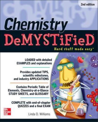 Linda Williams Chemistry DeMYSTiFieD, Second Edition (Tascabile) Demystified