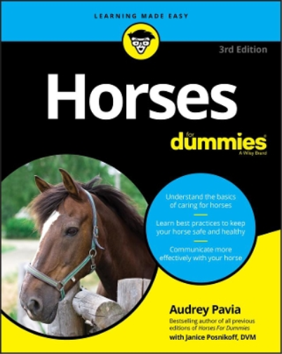 Audrey Pavia Horses For Dummies (Tascabile)