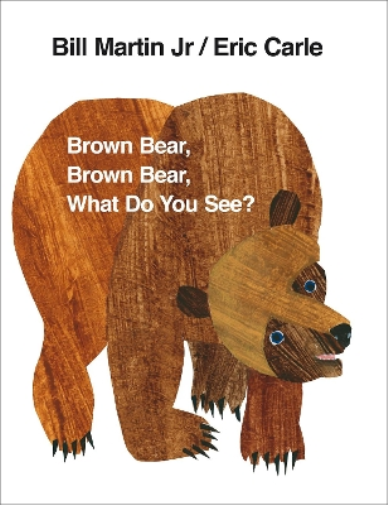 Eric Carle Brown Bear, Brown Bear, What Do You See? (Libro di cartone)