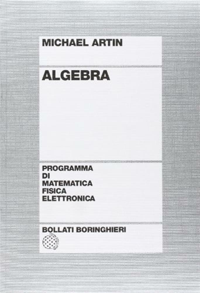 Algebra - Artin Michael