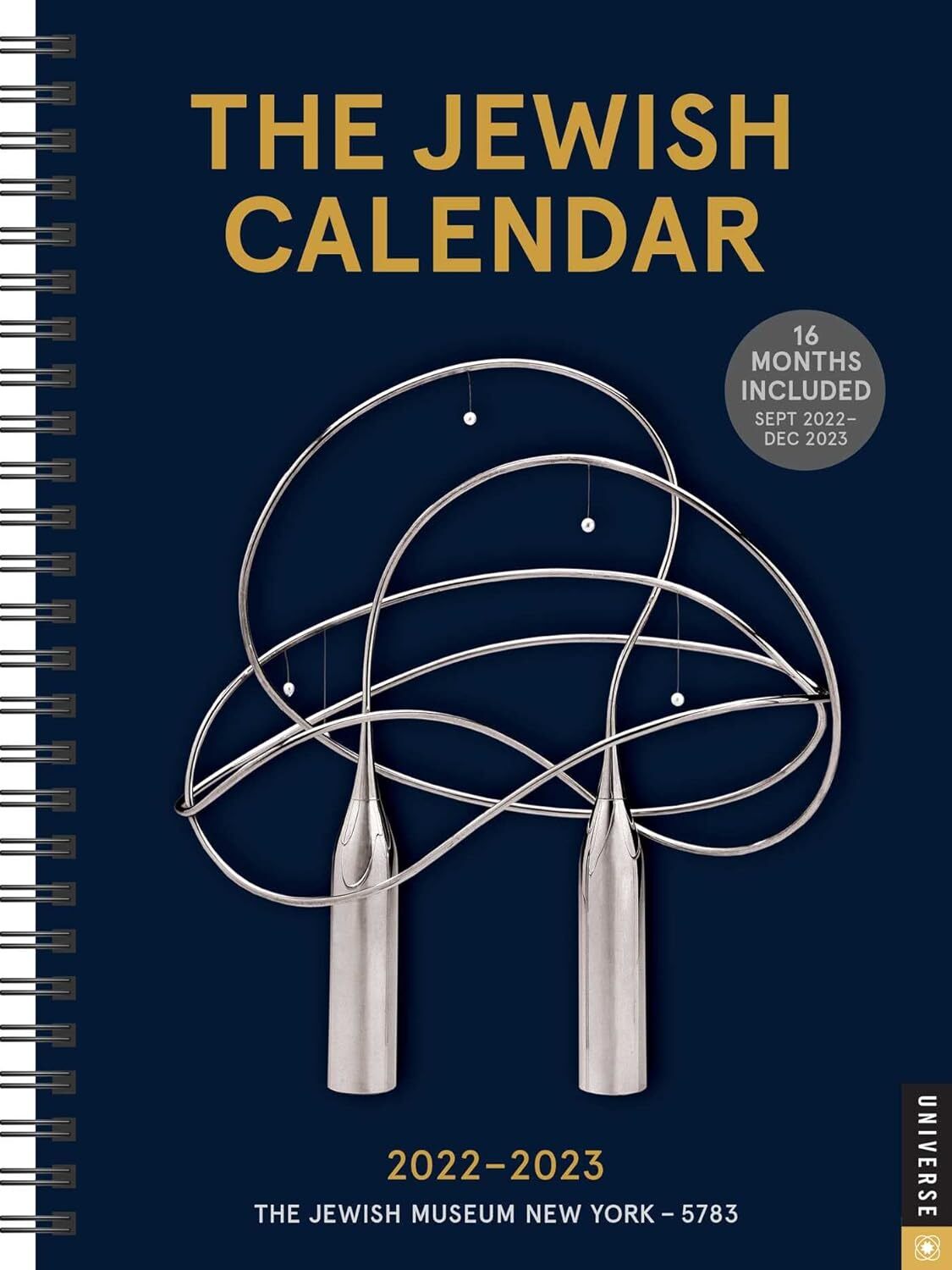9780789342119 The Jewish Calendar 16-Month 2022-2023 Planner - Jewish Museum New