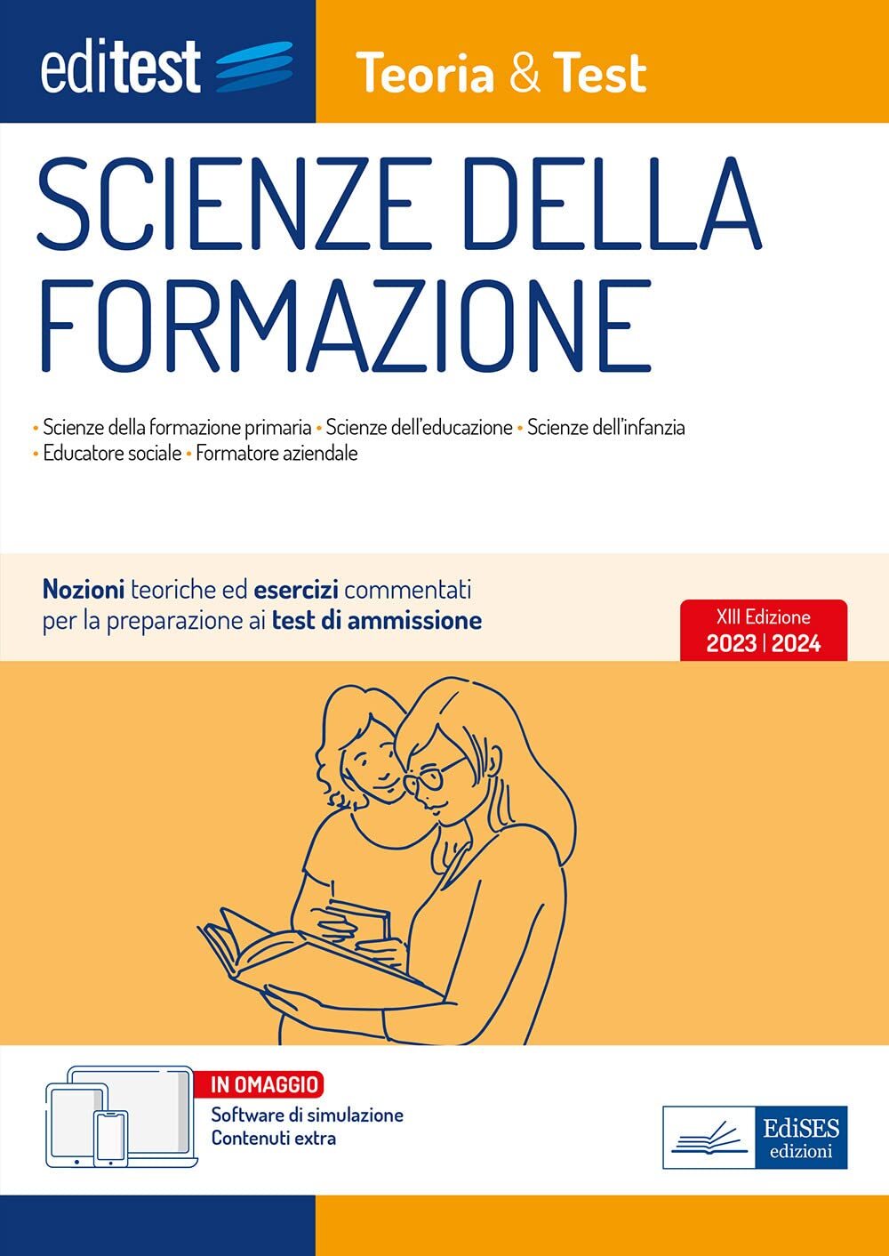 9788893626255 Test Scienze della Formazione Primaria 2023: manua...ne in omaggio