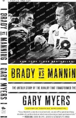 Gary Myers Brady vs Manning (Tascabile)