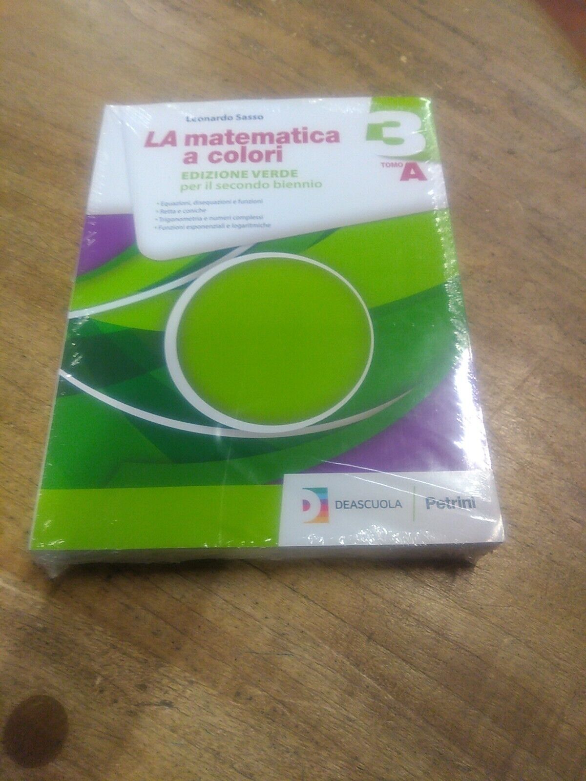 La Matematica A Colori 3, Tomo A, Tomo B. Libri Scolastici Superiori