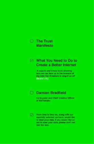 Damian Bradfield The Trust Manifesto (Tascabile)