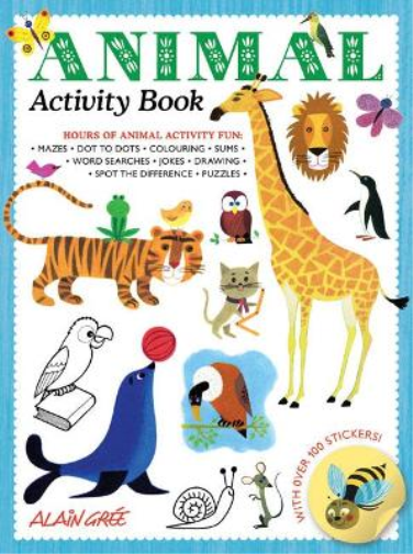 Alain Gree Animal Activity Book (Tascabile) Alain Grée Activity Book