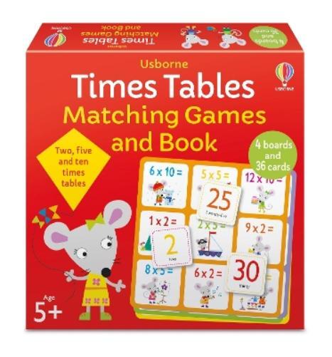 Kate Nolan Times Tables Matching Games and Book (Board Game) Matching Games
