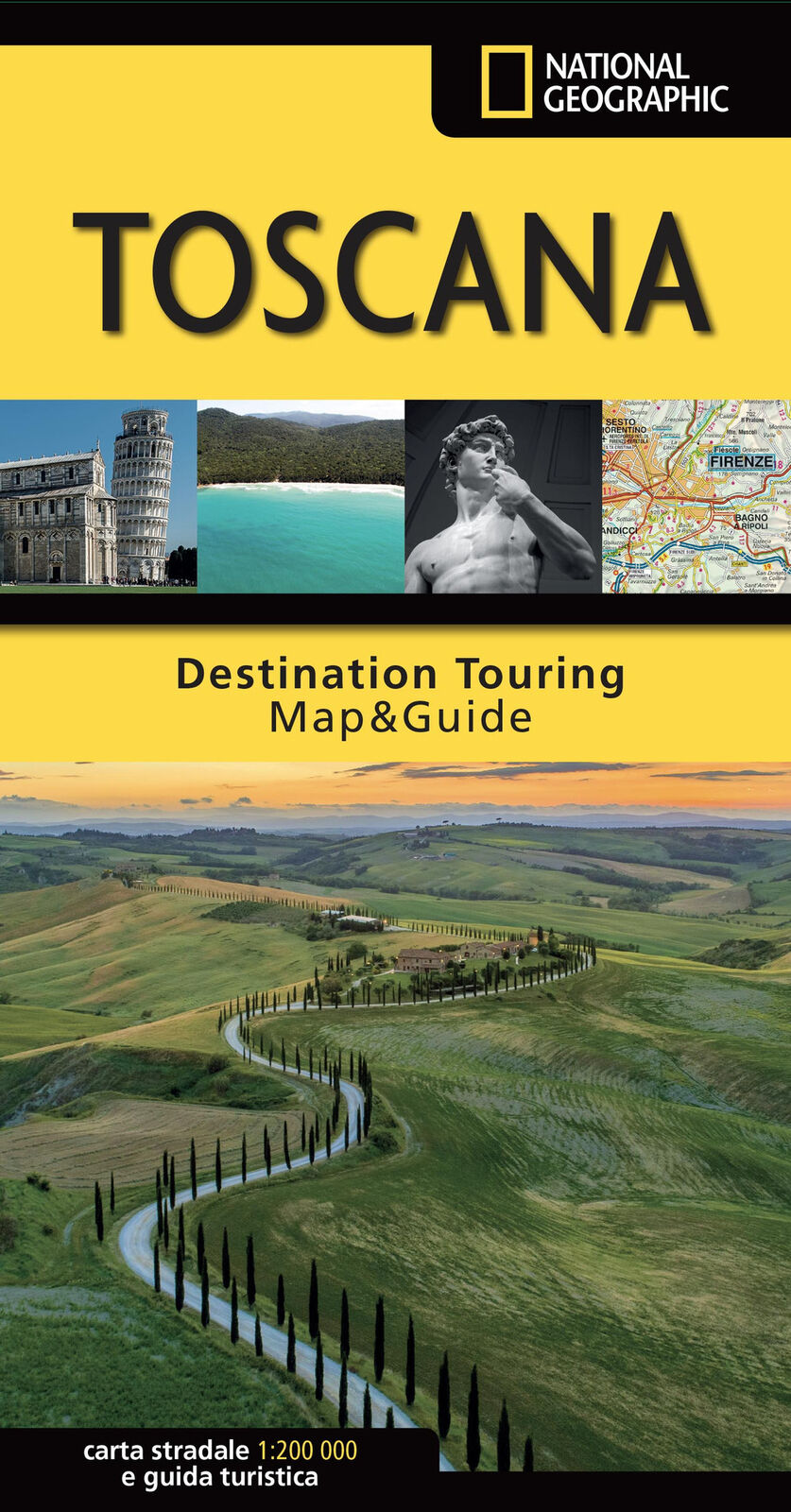 Toscana. Carta stradale e guida turistica. 1:200.000 - AA.VV.