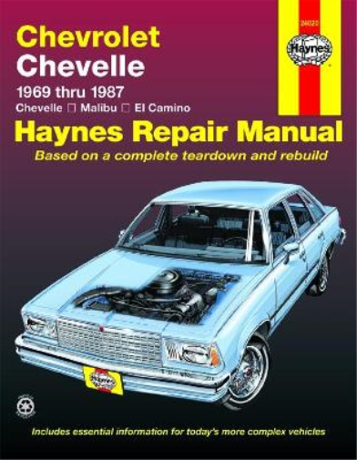 Chevrolet Chevelle, Malibu & El Camino (1969-1987) Haynes Repair Man (Tascabile)