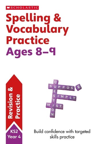 Pam Dowson Spelling and Vocabulary Practice Ages 8-9 (Tascabile)