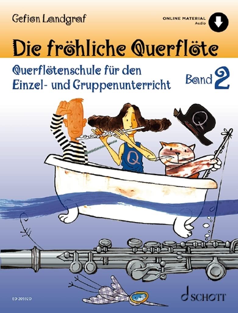 Die fröhliche Querflöte Band 2 (Tascabile)