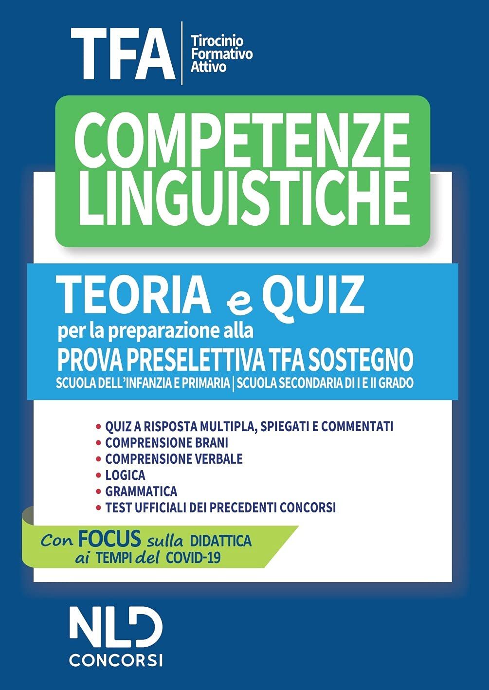 9788833585826 TFA. Competenze linguistiche. Teoria e quiz per la... TFA sostegno