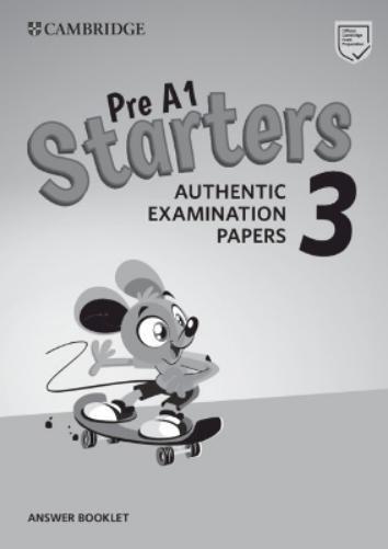 Pre A1 Starters 3 Answer Booklet (Tascabile)