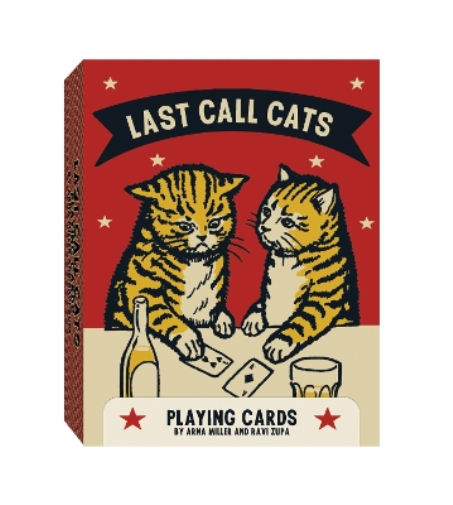 Arna Miller Ravi Zupa Last Call Cats Playing Cards (Board Game) Last Call Cats