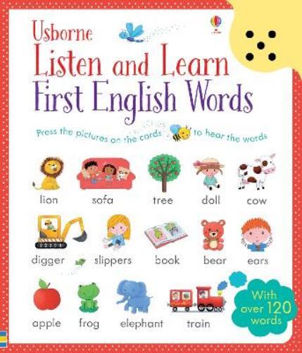 Sam Taplin Mairi Mackinno Listen and Learn First English Word (Copertina rigida)