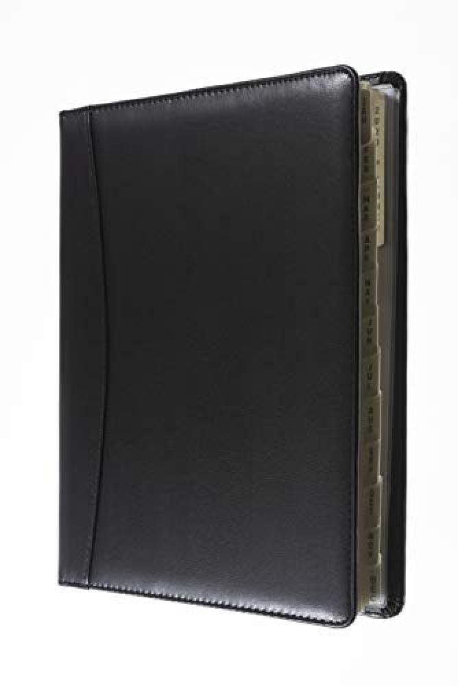 Collins Elite Executive - Agenda settimanale con appuntamenti 2022, colore: Nero