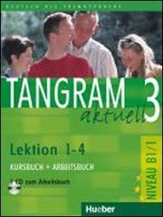 9783190018185 Tangram aktuell. Lektion 1-4. Kursbuch-Arbeitsbuch...D Audio vol.3