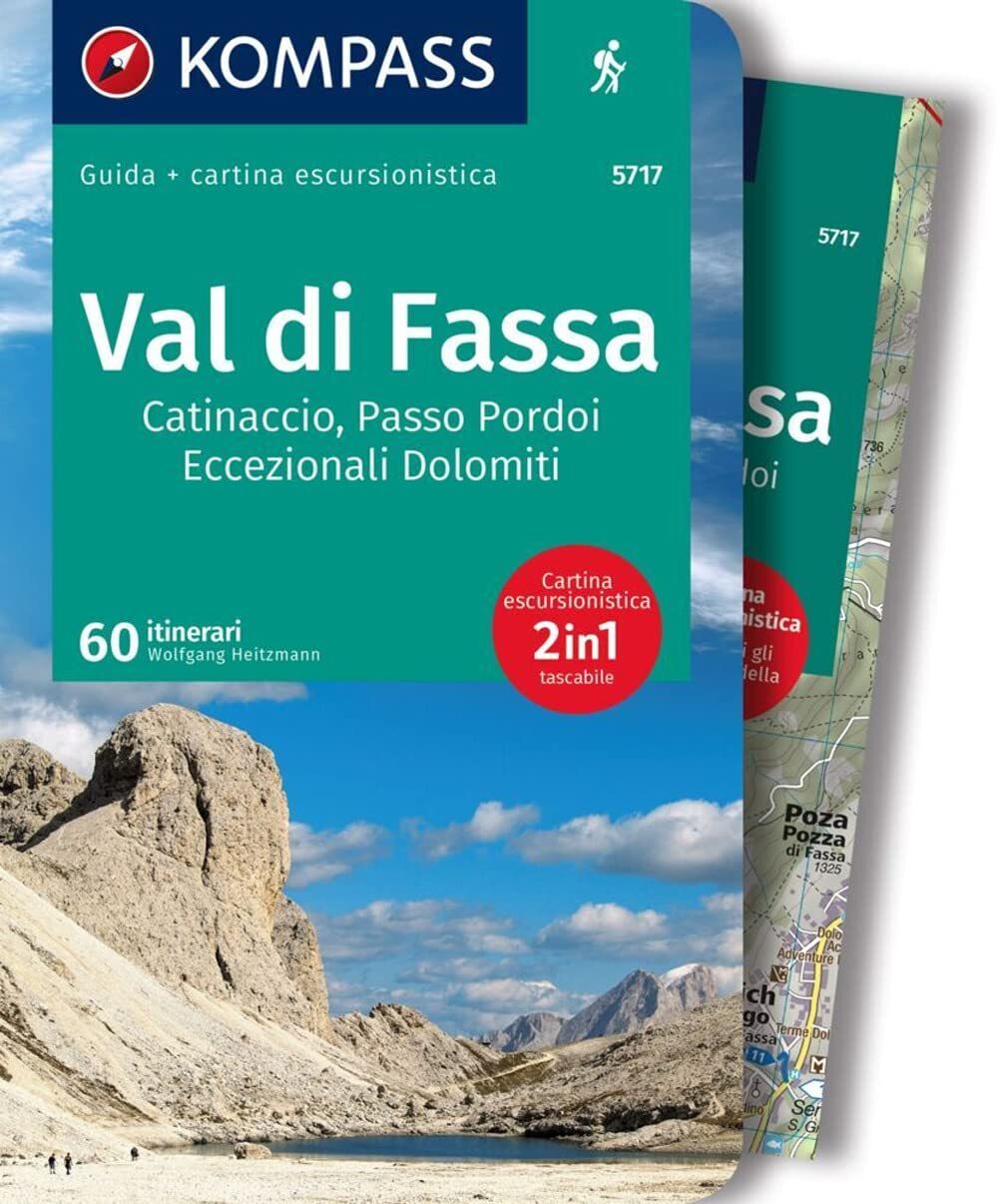 9783991216568 Guida Val di Fassa, Catinaccio, Passo Pordoi. Ecce...ati GPX: 5717