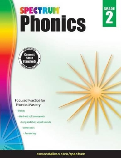 Spectrum Phonics, Grade 2 (Tascabile) Spectrum