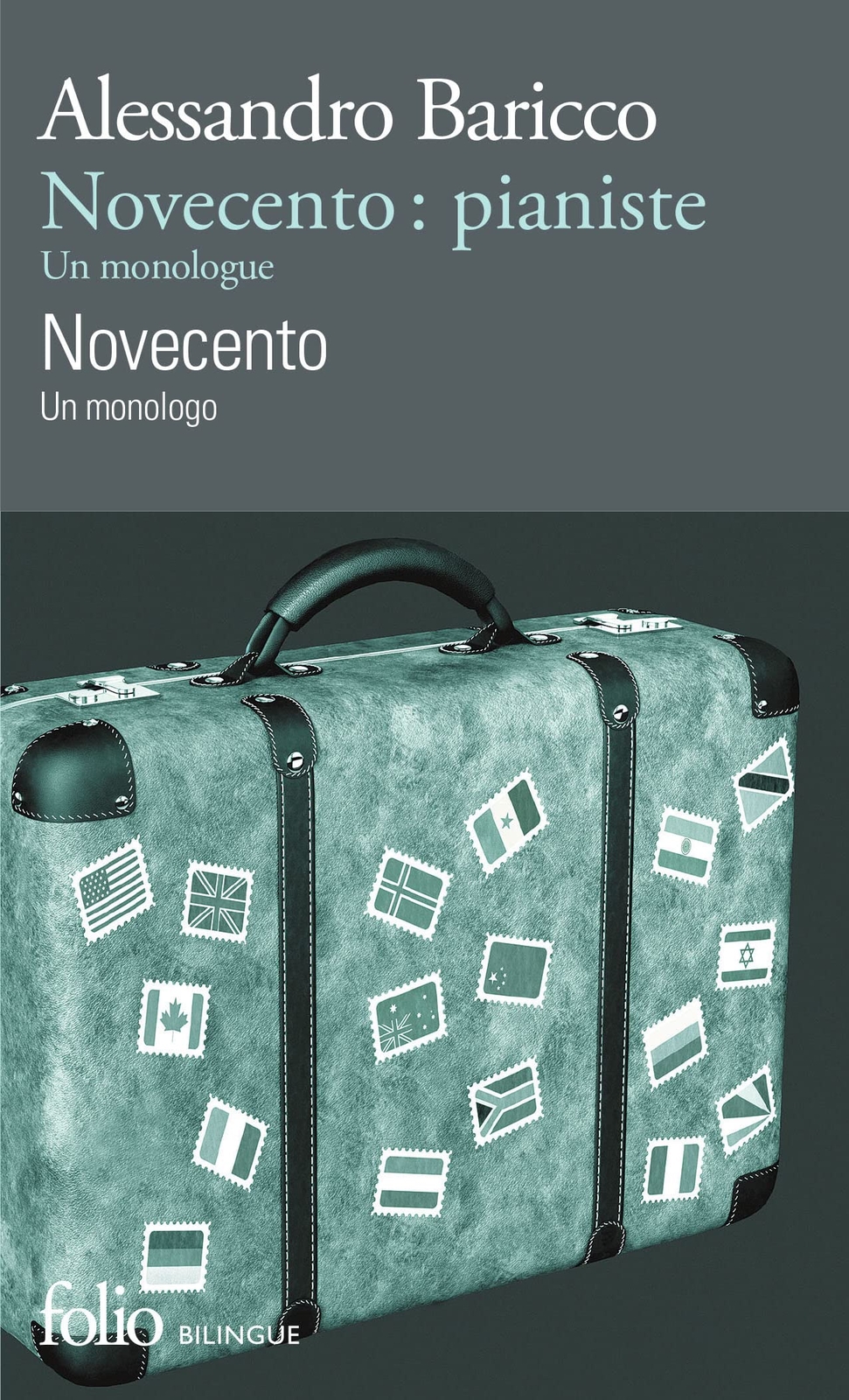 9782070327669 Novecento. Un monologo: Un monologue, édition bil...çais-italien