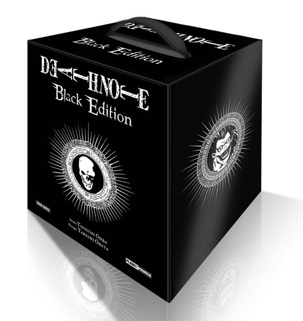 Libri Takeshi Obata / Tsugumi Ohba - Death Note. Black Edition. Cofanetto Vuoto