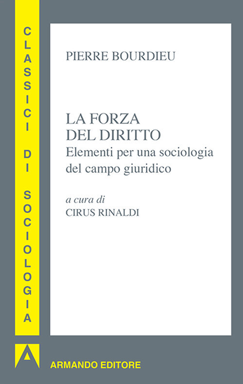 La  forma del diritto - Bourdieu Pierre