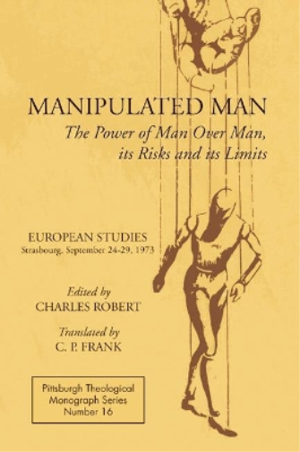 Charles Robert Jean or Dikran Hadidian C. P. Frank Manipulated Man (Microfilm)
