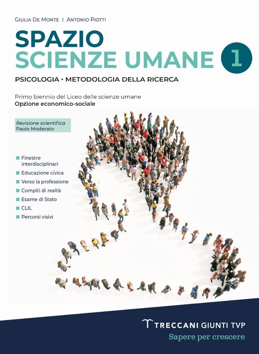 9788809965287 Spazio scienze umane. Psicologia e metodologia del...line (Vol. 1)