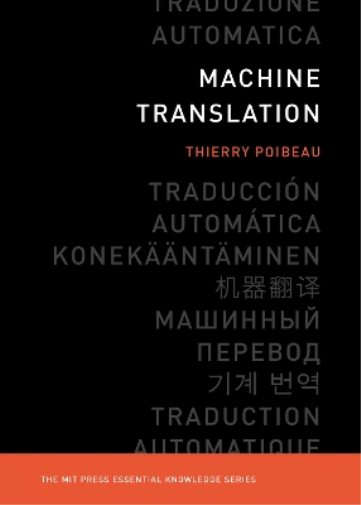 Thierry Poibeau Machine Translation (Tascabile)