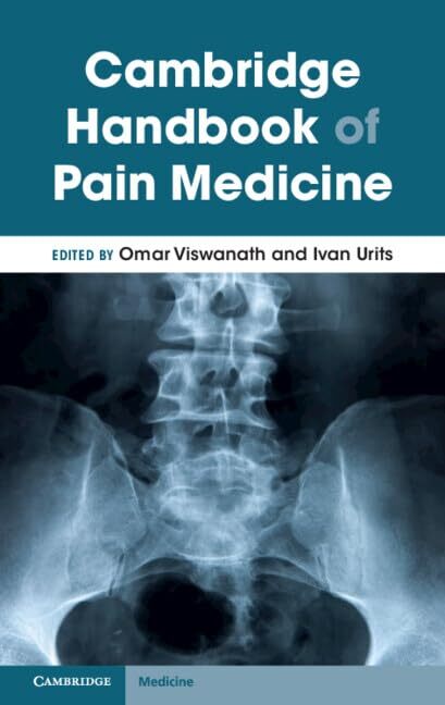 Omar Viswanath Cambridge Handbook of Pain Medicine (Tascabile)
