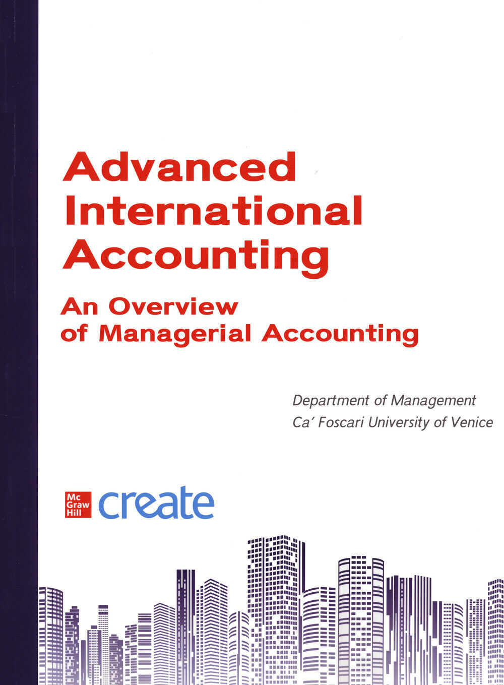 Software: advanced intenational accounting. Con Connect - AA.VV.