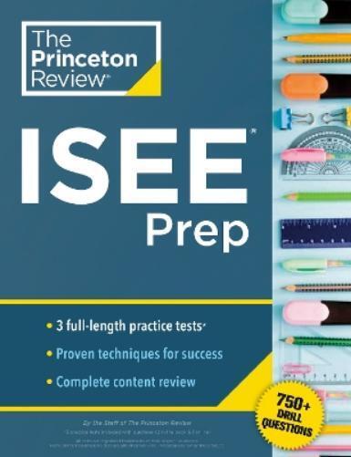 The Princeton Review Princeton Review ISEE Prep (Tascabile)