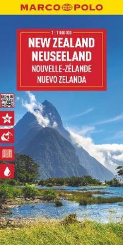 New Zealand Marco Polo Map (Tascabile)