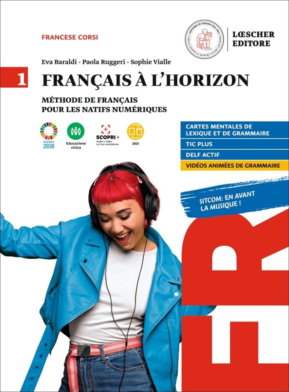 9788858338407 Francais a l' horizon. Methode de francais pour le...line (Vol. 1)