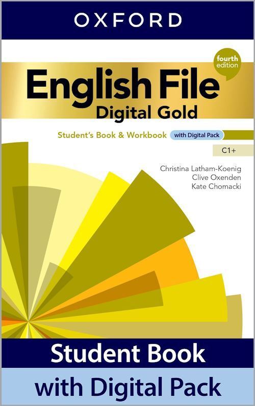 ENGLISH FILE HUB GOLD C1+ - STUDENT'S BOOK + WORKBOOK WITH KEY + ON LINE RESOURC