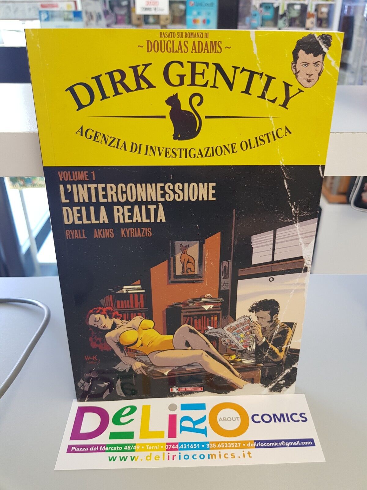 DIRK GENTLY VOL.1 L'INTERCONNESSIONE DELLA REALTA' Ed.SALDAPRESS SCONTO 5%