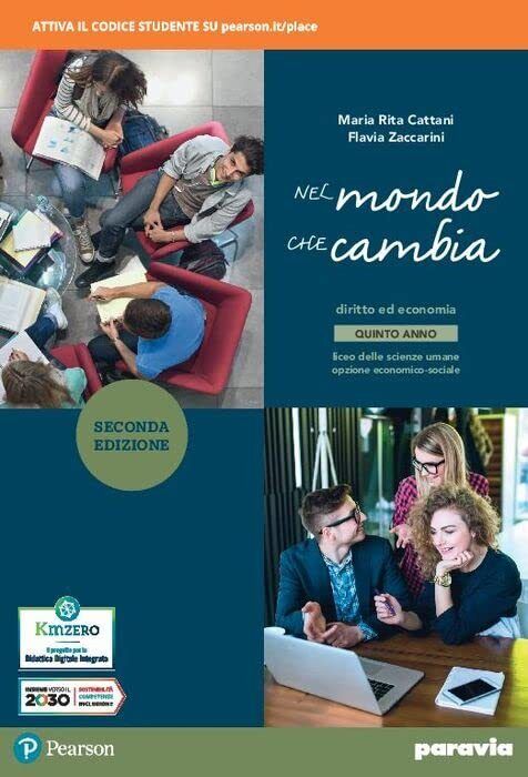 9788839563200 Nel mondo che cambia. Corso di diritto ed economia...line (Vol. 2)