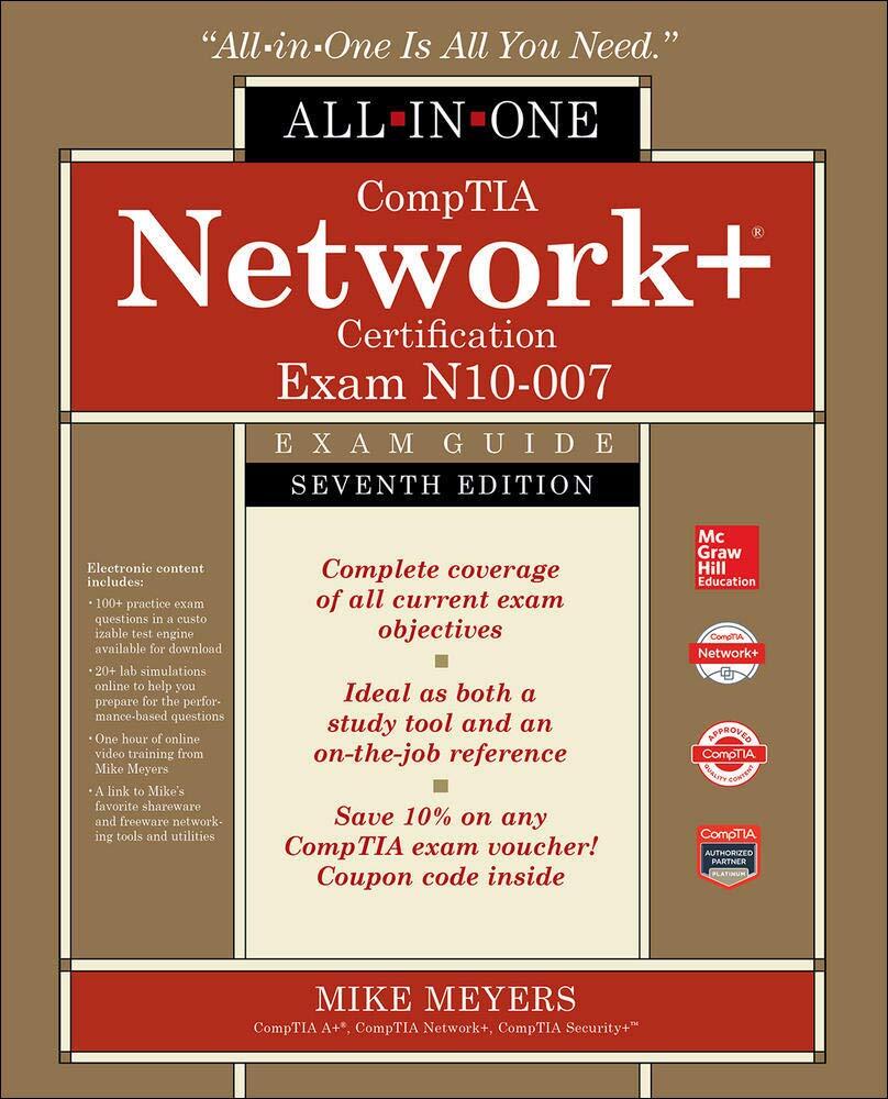 9781260122381 CompTIA Network+ Certification All-in-One Exam Gui...Exam N10-007)