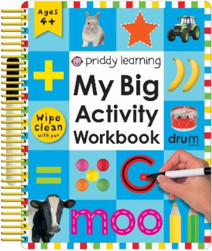 Roger Priddy Priddy Books My Big Activity Workbook (Anello, filo)