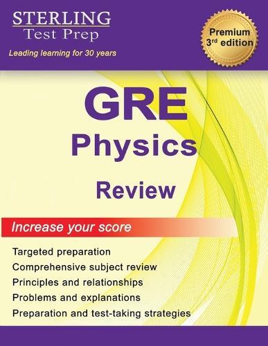 Sterling Test Prep GRE Physics Review (Tascabile)