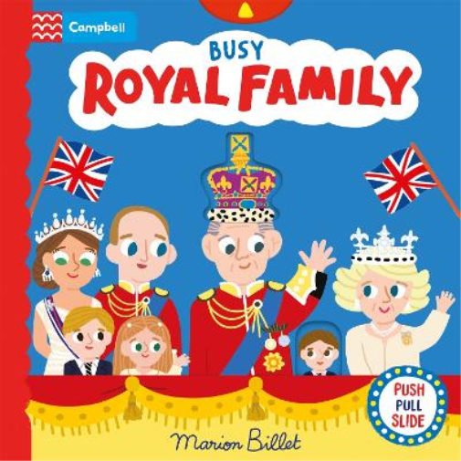 Campbell Books Busy Royal Family (Libro di cartone) Campbell London